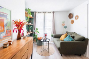 Bright colorful apartment in the heart of Paris - Welkeys